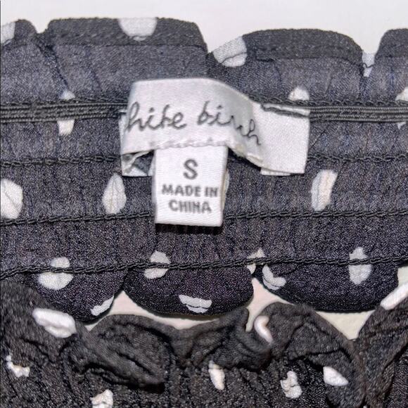 White Birch • Black/White Polka Dot Dress with S• Size S•NWOT - Picture 4 of 8